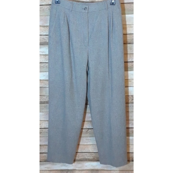 Pendleton 100% Wool Herringbone Gray‎ Suit 12/14P - Picture 4 of 7